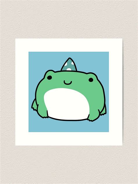 "Party Hat Frog" Art Print by SaradaBoru | Redbubble