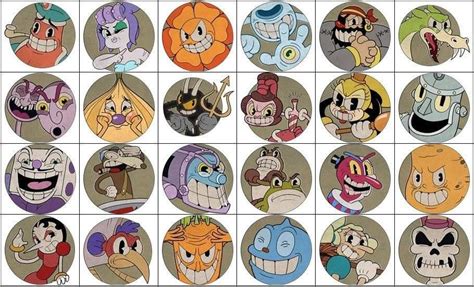 Cuphead: All Bossses by KidConductor on DeviantArt