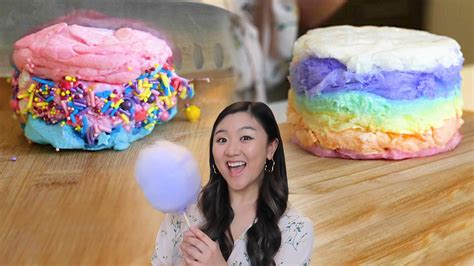 Cotton Candy Rainbow “Cake” Recipe by Maklano