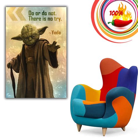 Yoda Quote Do Or Do Not Poster – My Hot Posters