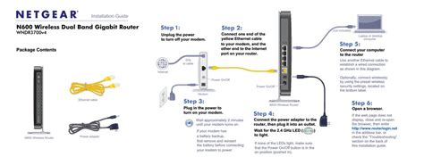 NETGEAR N600 WND3700V4 INSTALLATION MANUAL Pdf Download | ManualsLib