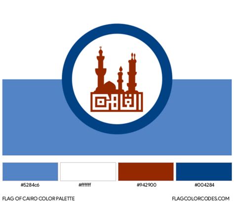 Cairo flag color codes