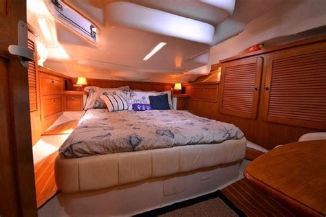 2000 Catalina 470 Stateroom See more of her here: | Sailboat interior ...