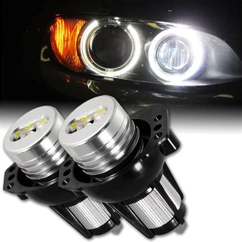 Welback Super Bright E90 6W LED Angel Eyes Halo Ring LED Headlights for ...