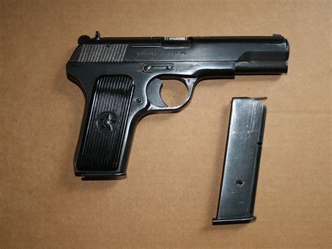 Norinco 213 Tokarev Pistol 9mm 4.5" Barrel 8 Rounds