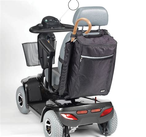 Mobility Scooter Bag with Crutches Holder | Livewell Today