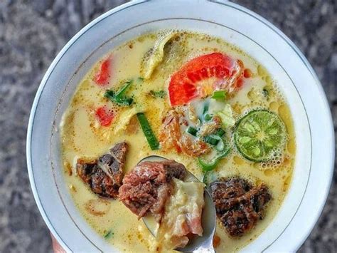 Resep Soto Betawi Dan Kerak Telur Yang Mudah - Kulineran Kuy!