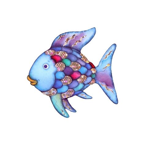 Pin on tattos | Rainbow fish, Fish art, Rainbow fish book