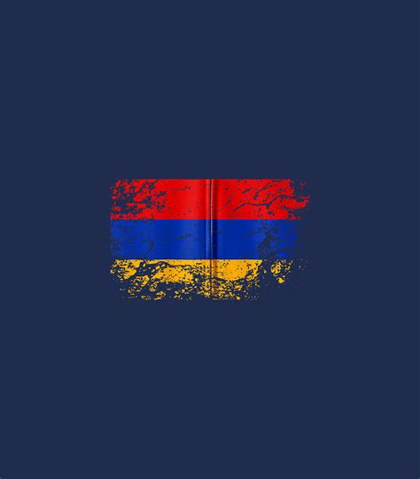 Armenian National flag vintage Armenia Flag Digital Art by Kieram Tiann ...