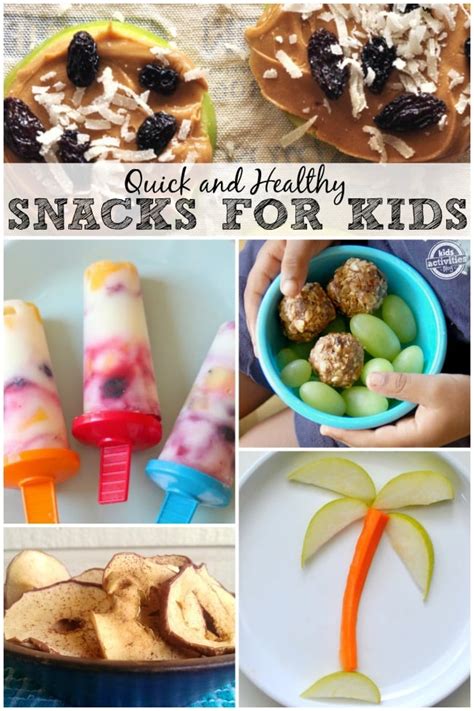 Healthy and Quick Snacks For Kids That They Will Actually Want To Eat ...