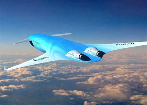 Is this the plane of the future? Stunning 'blended wing' design with ...