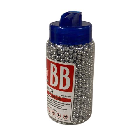 Silver 0.12g 6mm BB Pellets 2000pcs Bottle | BBGunsExpress