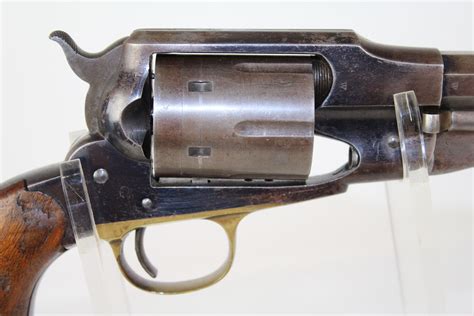 Antique Post-Civil War Remington New Model Army 1858 Revolver .45 Colt ...