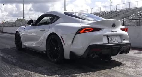 Tuned 2020 Toyota Supra Already Setting Low-11 Second Quarter-Mile ...