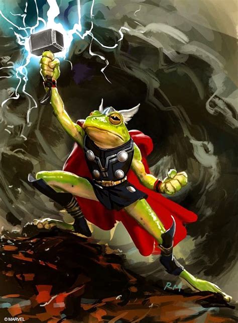 Loki's New Concept Art Reveals Best Look at Thor's Frog Variant, Throg