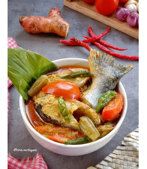 Resep Asam Pedas Ikan Patin dari @ririn.nurbayani