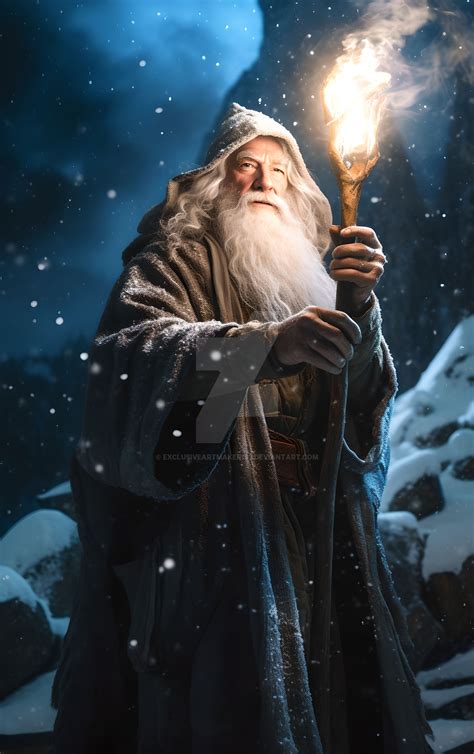 The Gandalf Wizard. Concept Art by exclusiveartmaker193 on DeviantArt