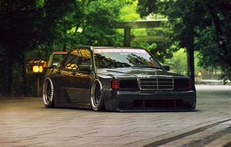 Wallpaper Mercedes-Benz, Tuning, Future, 190E, by Khyzyl Saleem images ...