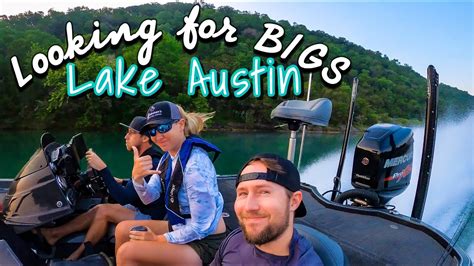 Lake Austin Summer Swimbait Fishing! Austin, Texas (Big bass ...