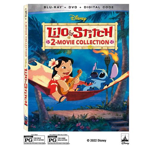 Lilo & Stitch 2-Movie Collection (Blu-ray + DVD + Digital Code ...