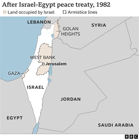 Israel’s borders explained in maps