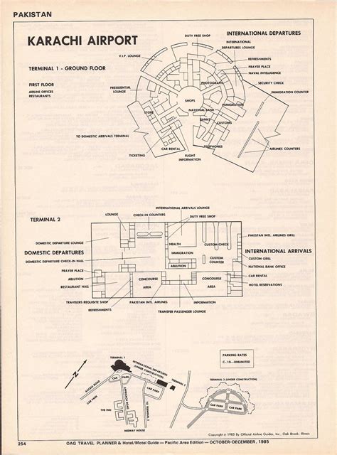 Karachi Airport (KHI) terminal maps from the OAG Pacific A… | Flickr