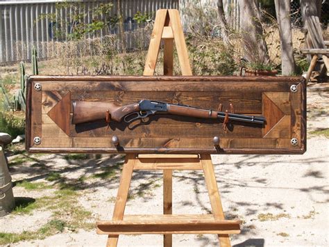 Hand Crafted Gun Rack by Art Of Wood | CustomMade.com