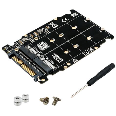 2 in1 M.2 NVMe SATA-Bus NGFF SSD zu PCI-e U.2 SFF-8639 Adapter PCIe M2 ...