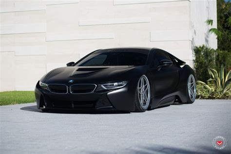 Matte Black BMW i8 with air suspension | Bmw i8, Matte black bmw, Bmw ...