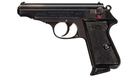 Walther PP Semi-Automatic Pistol in Scarce 9mm Kurtz Caliber | Rock ...