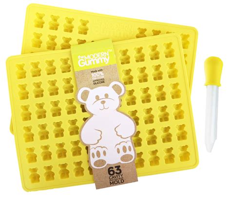 Classic Size Gummy Bear Mold – Modern Gummy