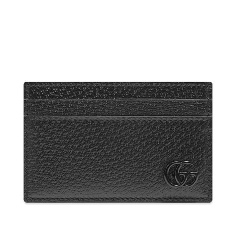 Gucci Black GG Card Wallet Black | END. (US)