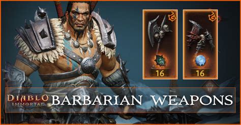 Barbarian Diablo 3 Gear