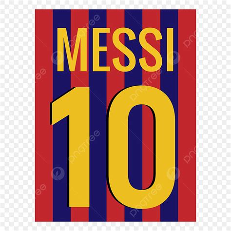 Jersey 10 Clipart Hd PNG, Messi 10 Number Jersey Design, Leo Messi ...