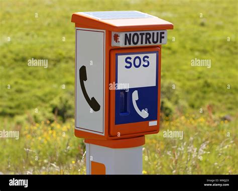 SOS - Emergency call telephone Stock Photo - Alamy