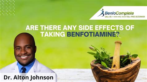 Are There Any Side Effects of Taking Benfotiamine - YouTube