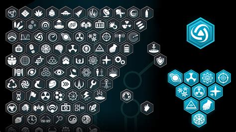 Sci-Fi Flat Skills in 2D Assets - UE Marketplace | Sci fi, Space icons ...