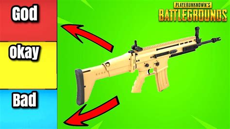 36 Best Photos Pubg Gun Tier List : Pubg Mobile Weapons Examine - Pubg ...