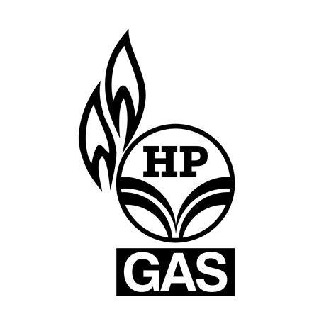 HP Gas black logo 19550662 Vector Art at Vecteezy