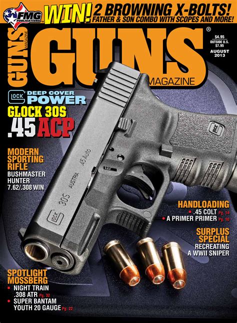 Glock 30S .45 Redefines “Pocket Power” in the August Issue of GUNS ...