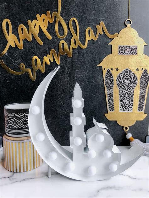 Elegant Ramadan decorations