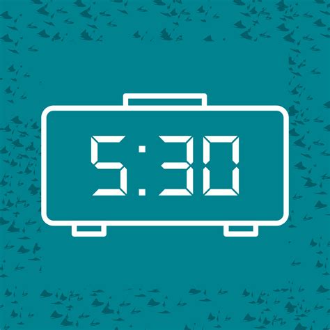 Digital Clock Vector Icon 21905931 Vector Art at Vecteezy