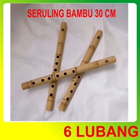 Jual Seruling Bambu atau Suling Bambu, Mainan Edukasi Anak Mainan ...