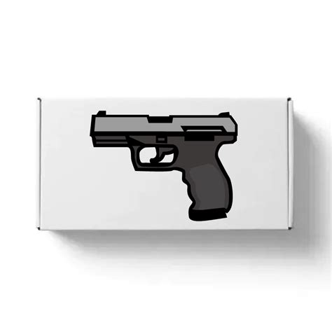 Pistol Vector - Design Shop by AquaDigitizing