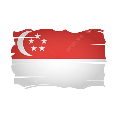 Gambar Desain Vektor Png Bendera Singapura, Singapura, Bendera, Png PNG ...