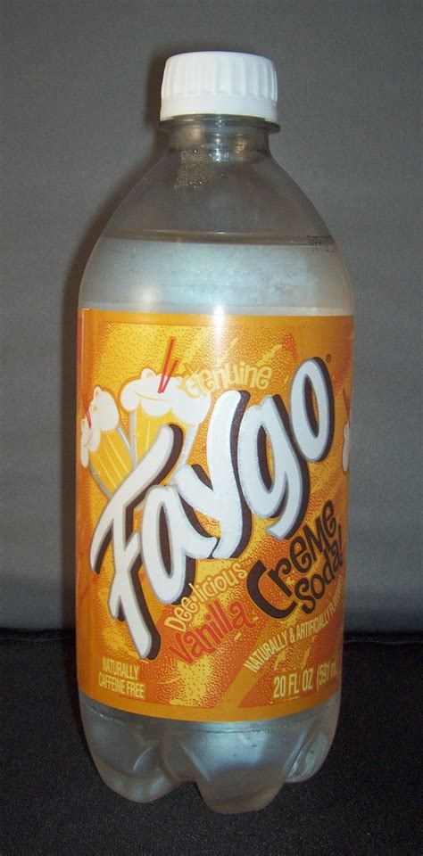 Ross's Soda Blog: Faygo Creme Soda