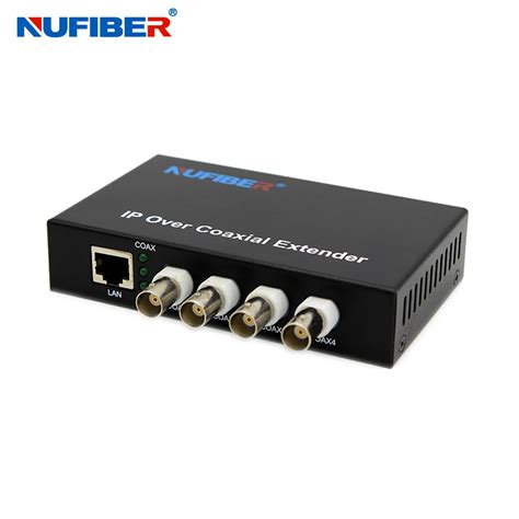 2km Wifi Extender Ethernet Over Coax Bnc Analog Cctv To Ip Camera ...