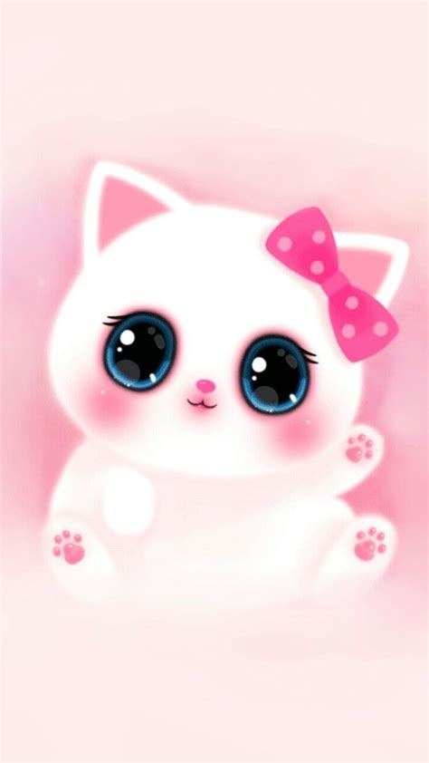 Pink Cute Girly Cat Melody Iphone Wallpaper - Best iPhone Wallpaper ...