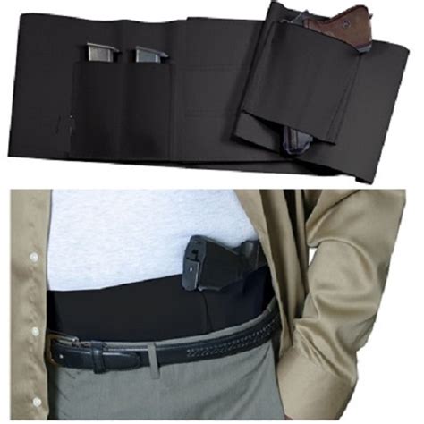 Conceal Carry Tactical Elastic Waist Pistol, Revolver Gun Holster ...