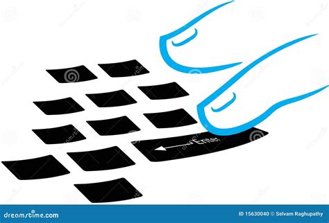 Typing Logo Vector Illustration | CartoonDealer.com #15630040